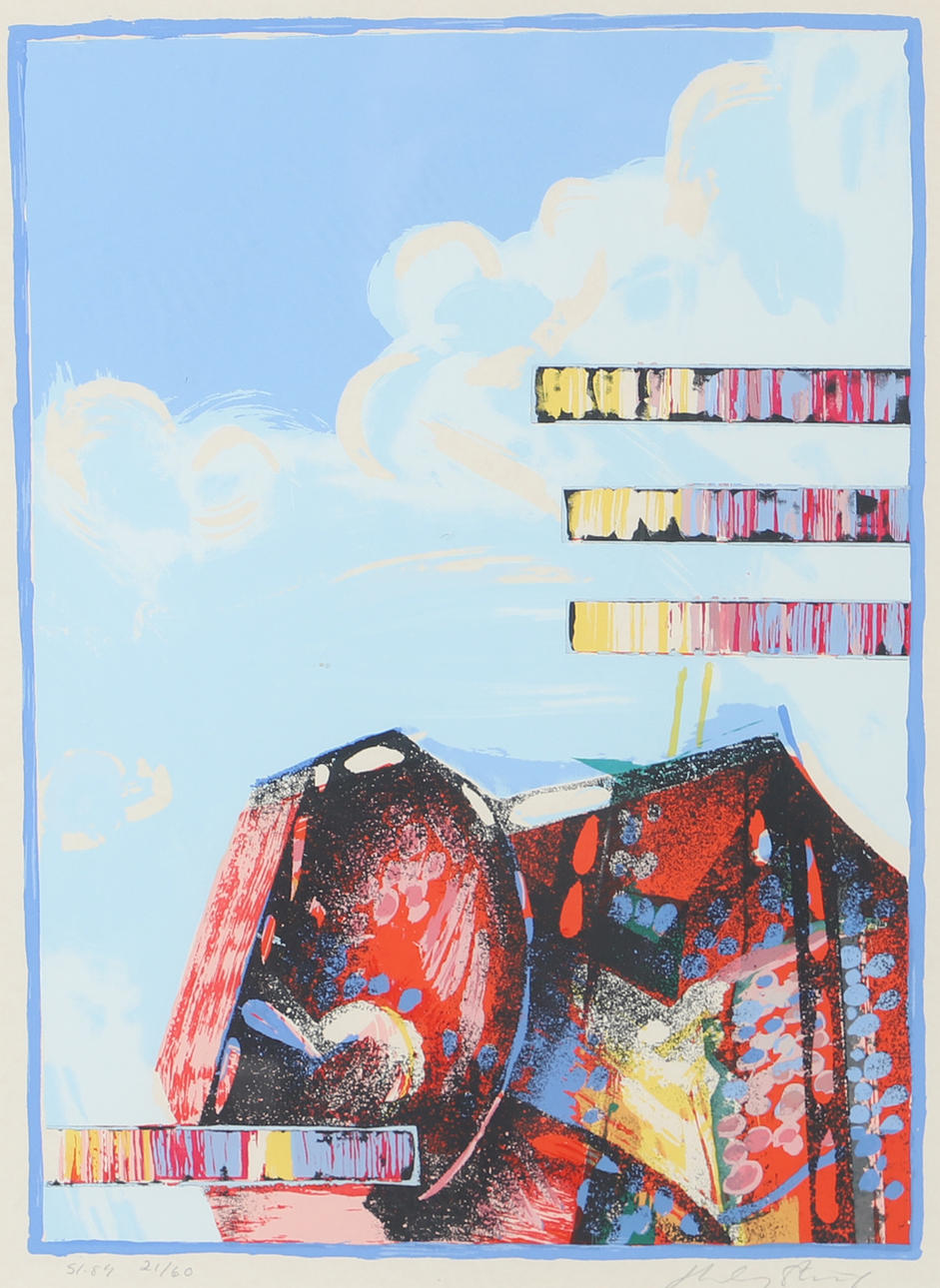 HARDY STRID. Composition, lithograph, 21/60, signed.