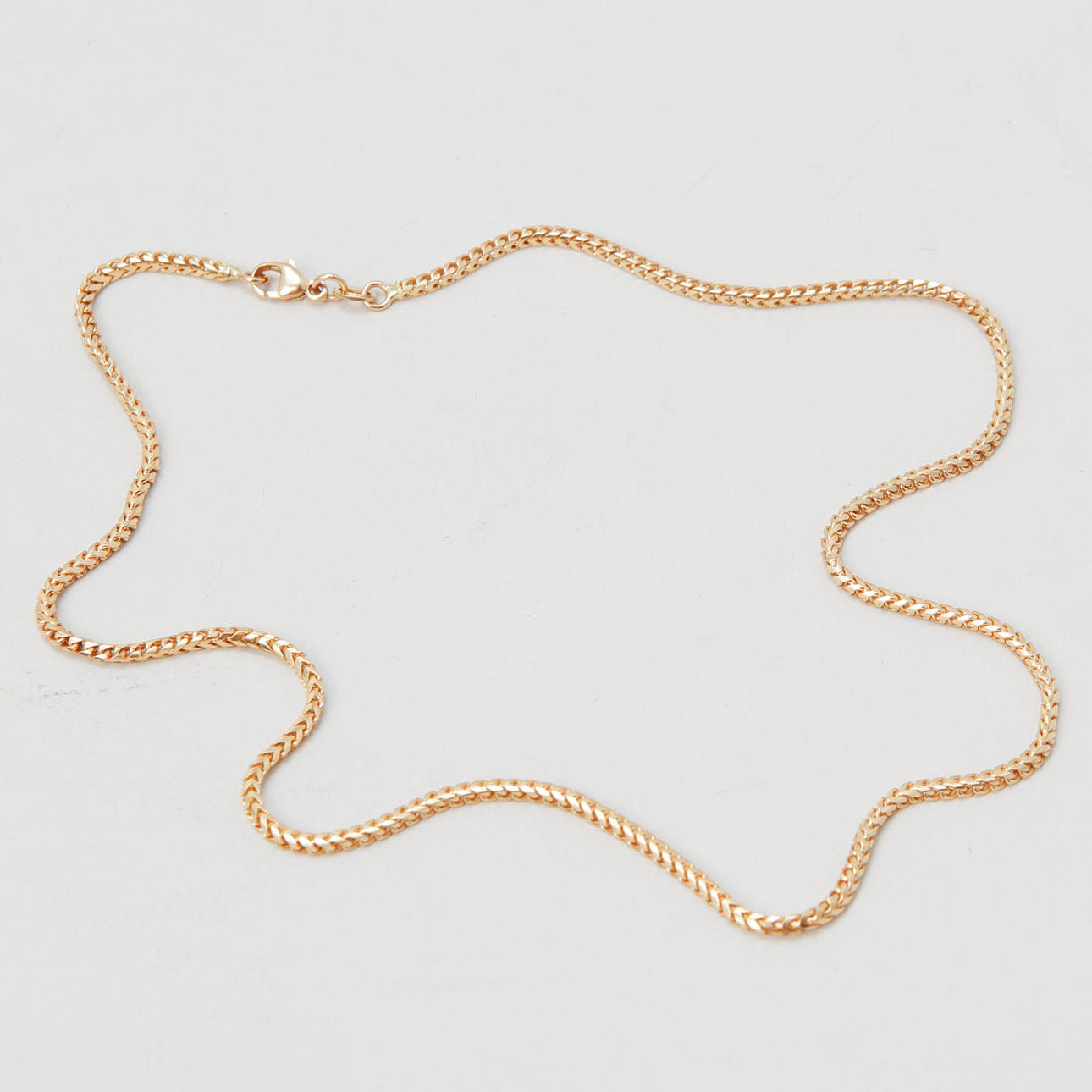 HALSKEDJA, 18k guld, vikt ca 12 gram.