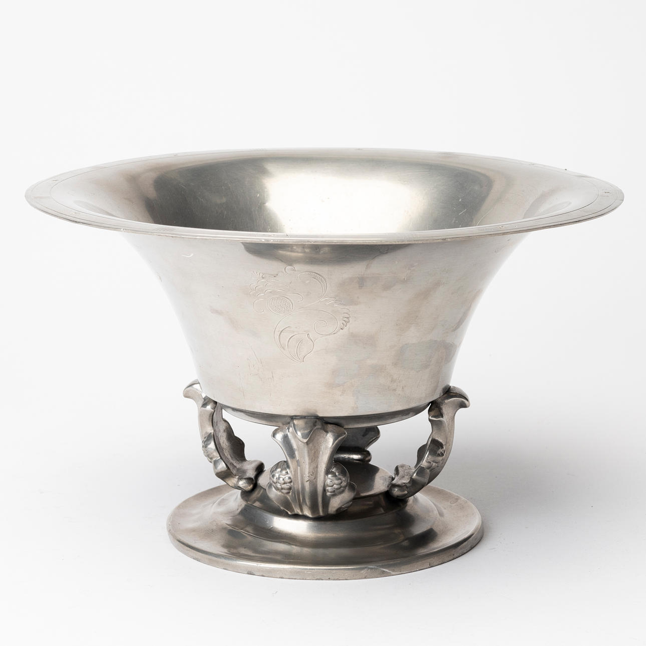 UPPSATSSKÅL, tenn, Gab, 1932.