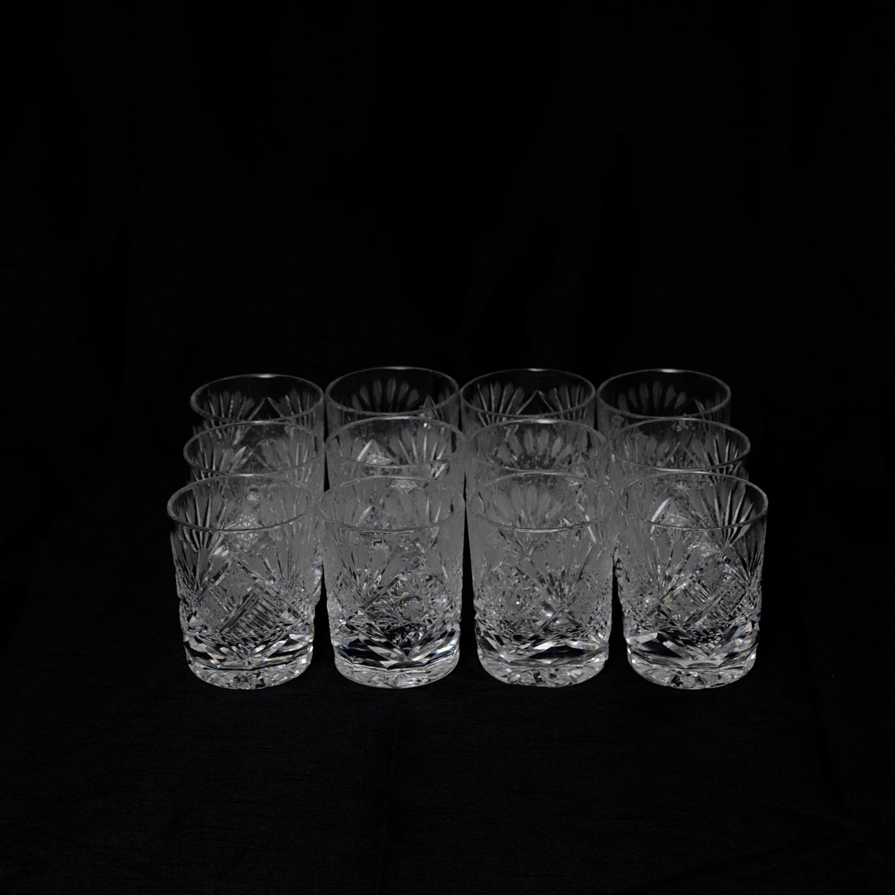 WHISKEYGLAS, slipad kristall.