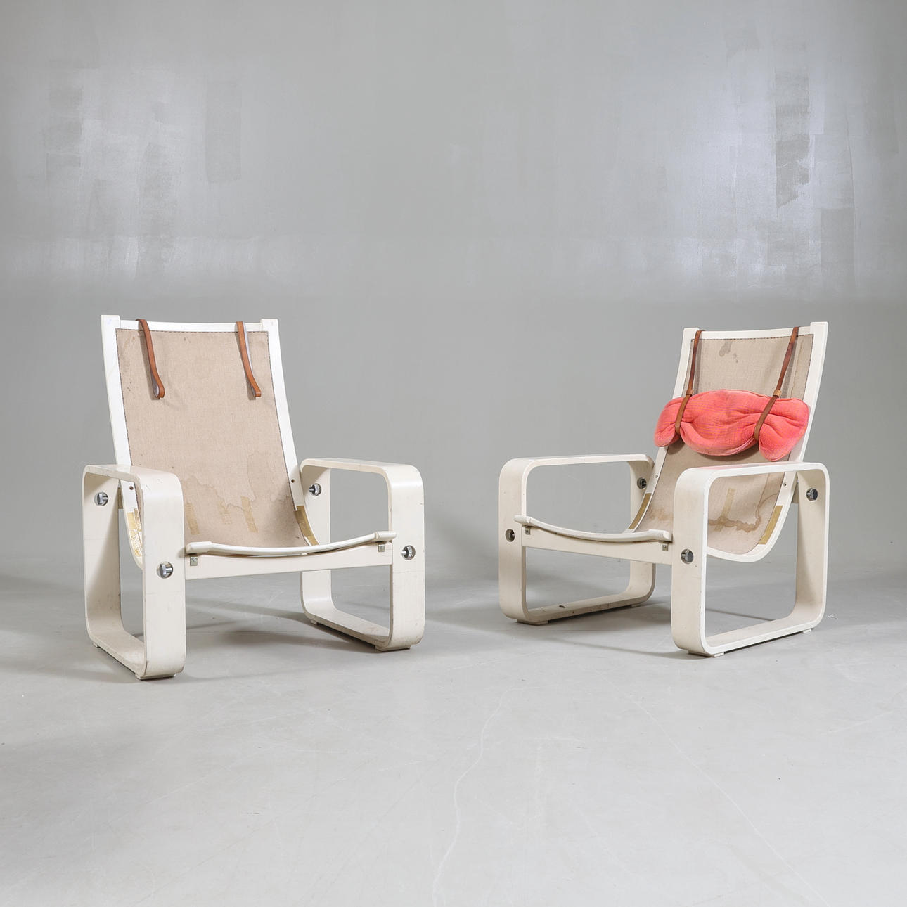 KNUD FAERCH. fåtöljer, 1 par, "Rondello", 1970-tal.