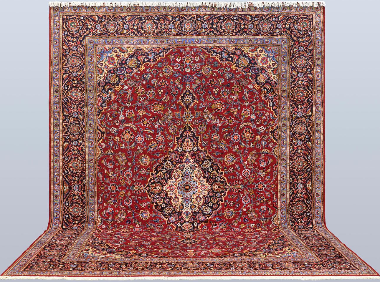 ORIENT RUGS. Keshan, 464 x 361 cm.