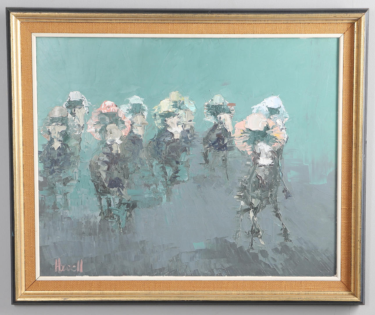 PETER HOWELL (1932-2024). 'HORSE DERBY'.