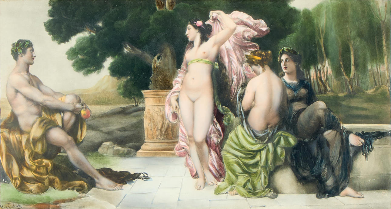 AFTER GEORG FRIEDERICH. Classicising scene.