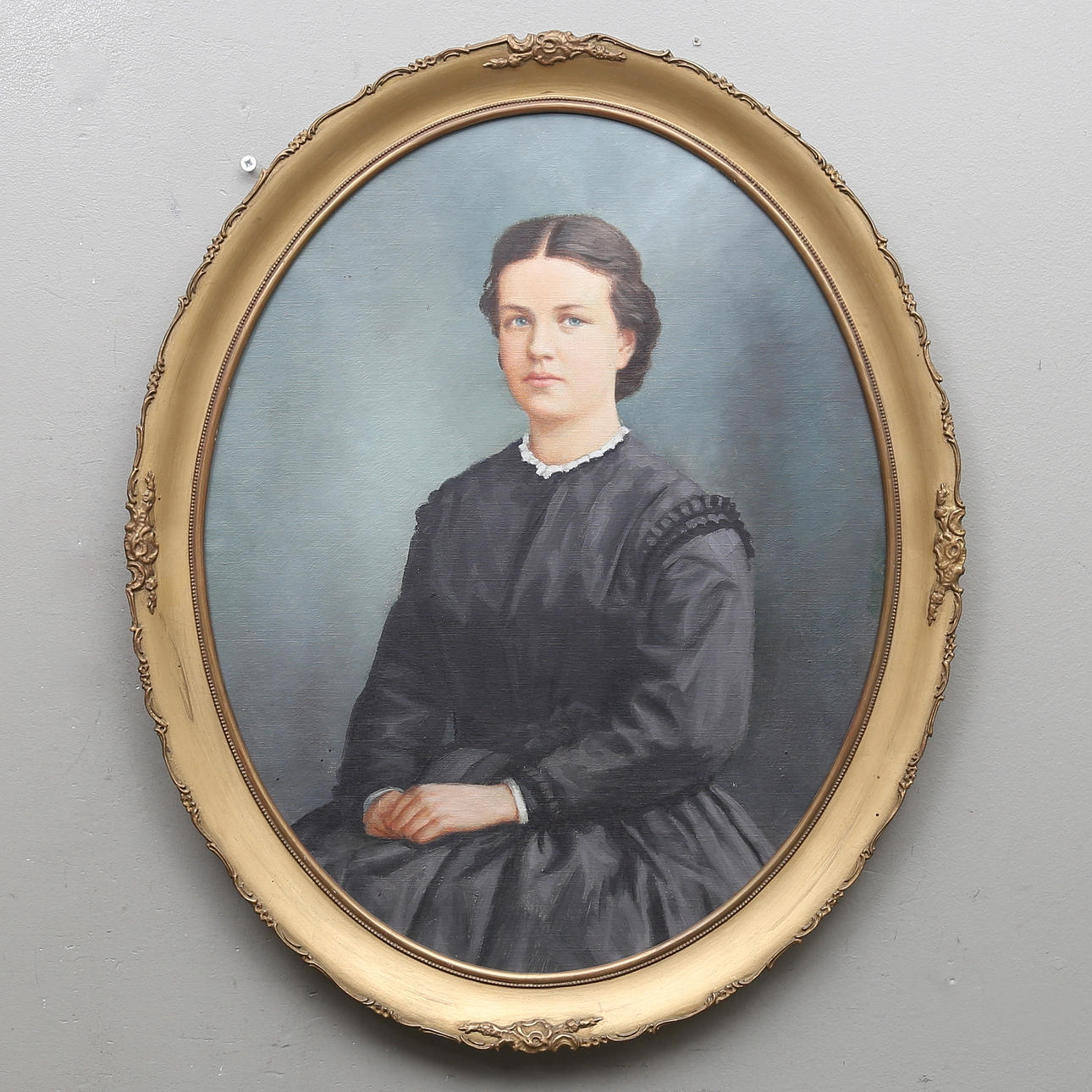 OIDENTIFIERAD KONSTNÄR. Olja på duk, osignerad.