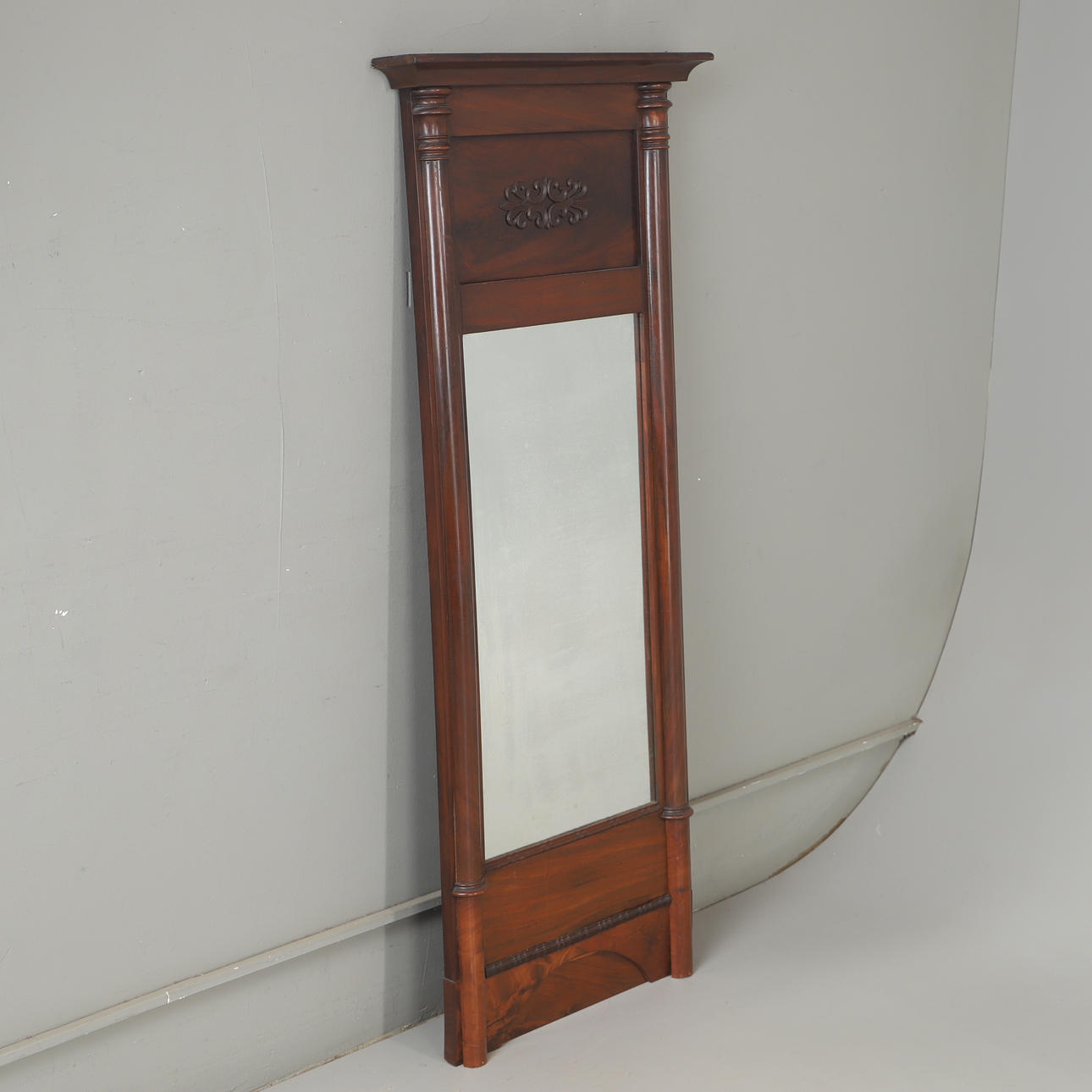 SPEGEL, mahogny, empire.