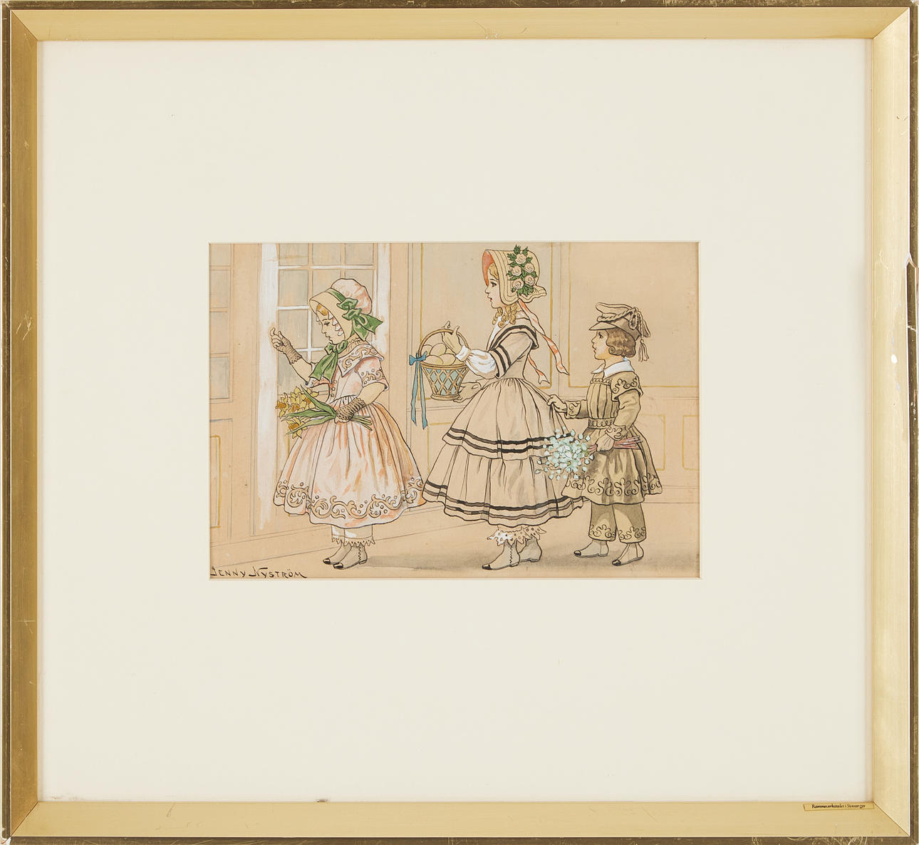 JENNY NYSTRÖM. Easter motif.