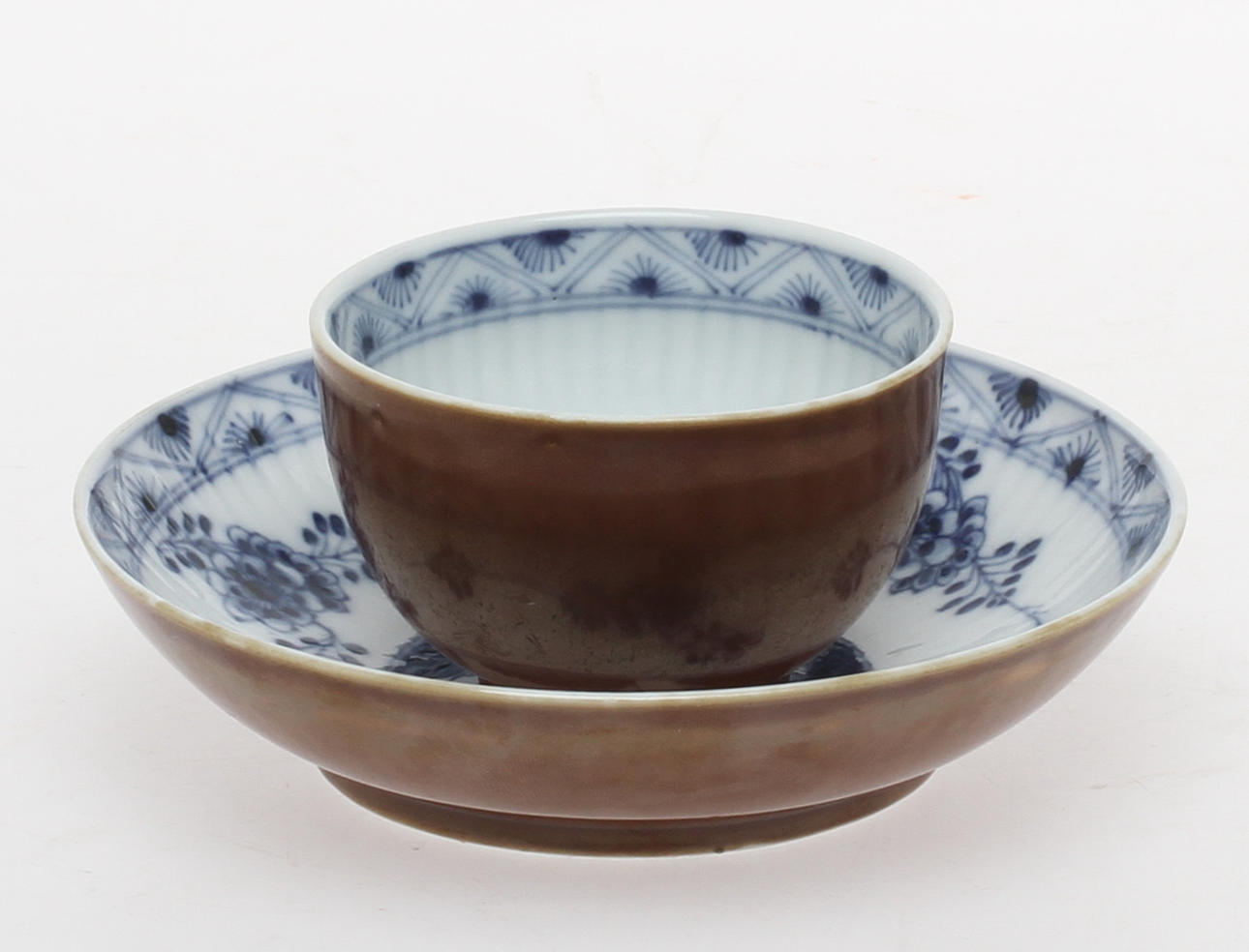 KOPP och FAT, porslin, Meissen, 1700-tal.