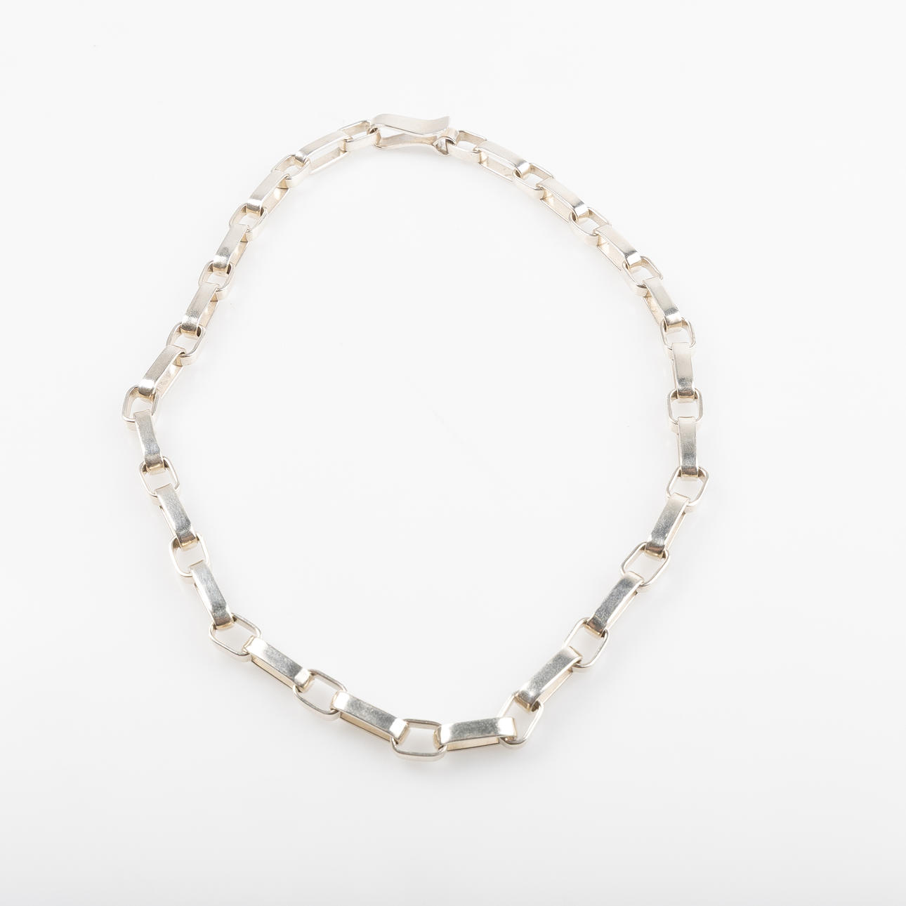 SVEN-ERIK HÖGBERG. Halskedja, sterlingsilver, Göteborg 1973.