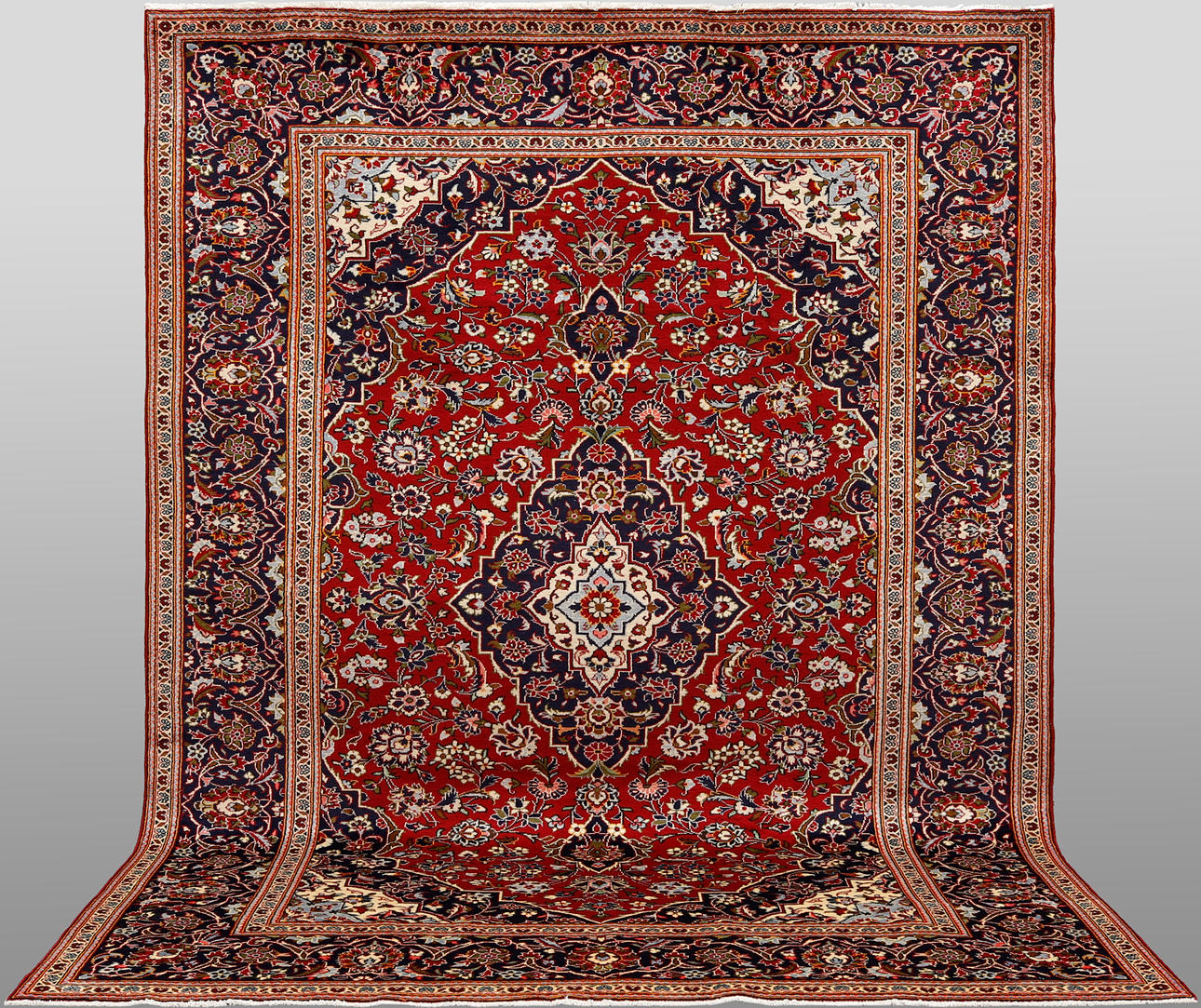 ORIENT CARPET. Keshan, 310 x 197 cm.