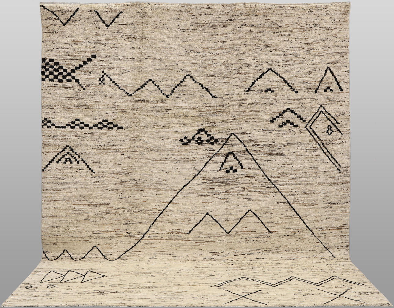 ORIENT CARPET. Morocco, 296 x 257 cm.