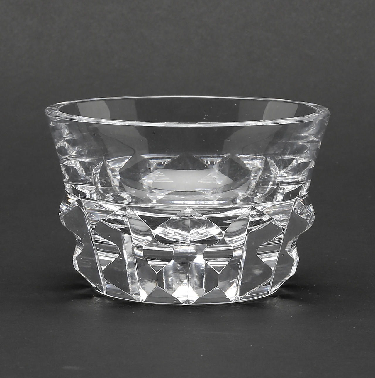 SKÅL, glas, Vicke Lindstrand, Kosta, signerad.