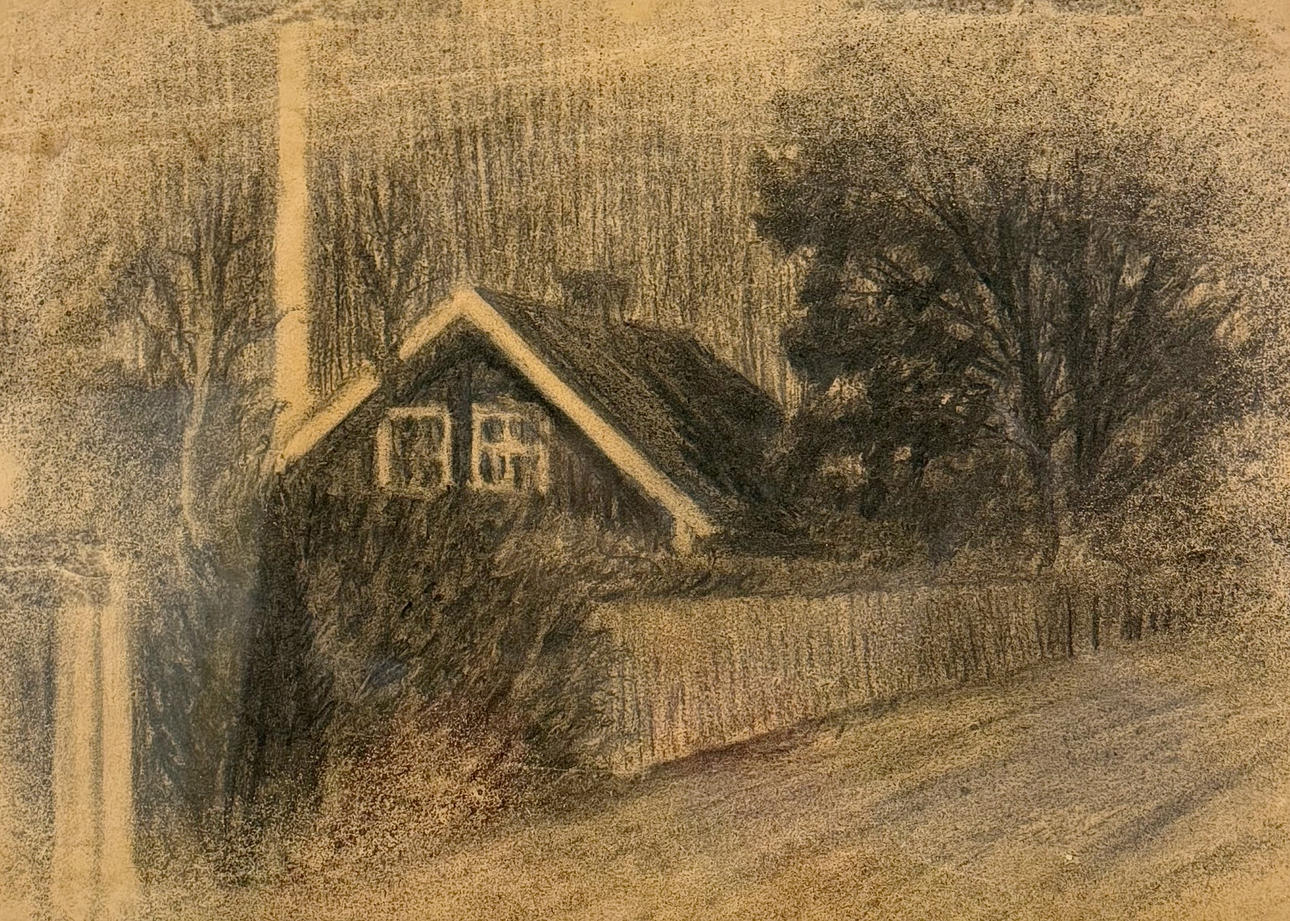 KOLKRITA-PASTELL, Unknown artist.