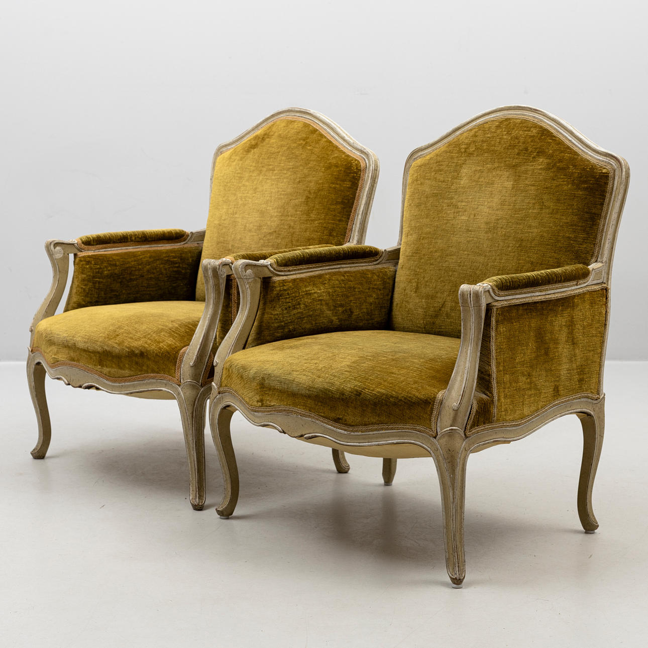 BEGRERER, ett par, rokokostil, 1900-tal.