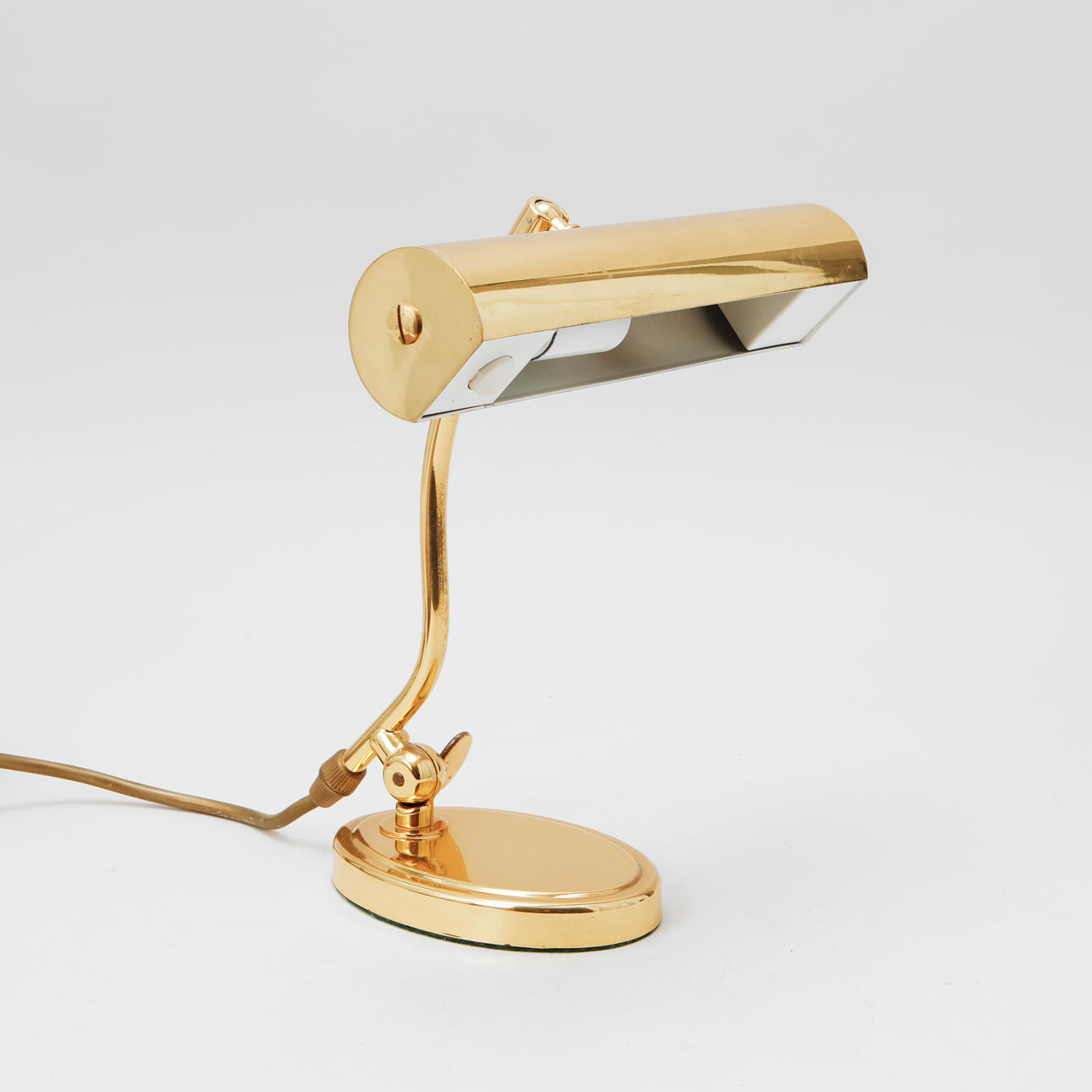 BORDSLAMPA, mässing, Jahn.