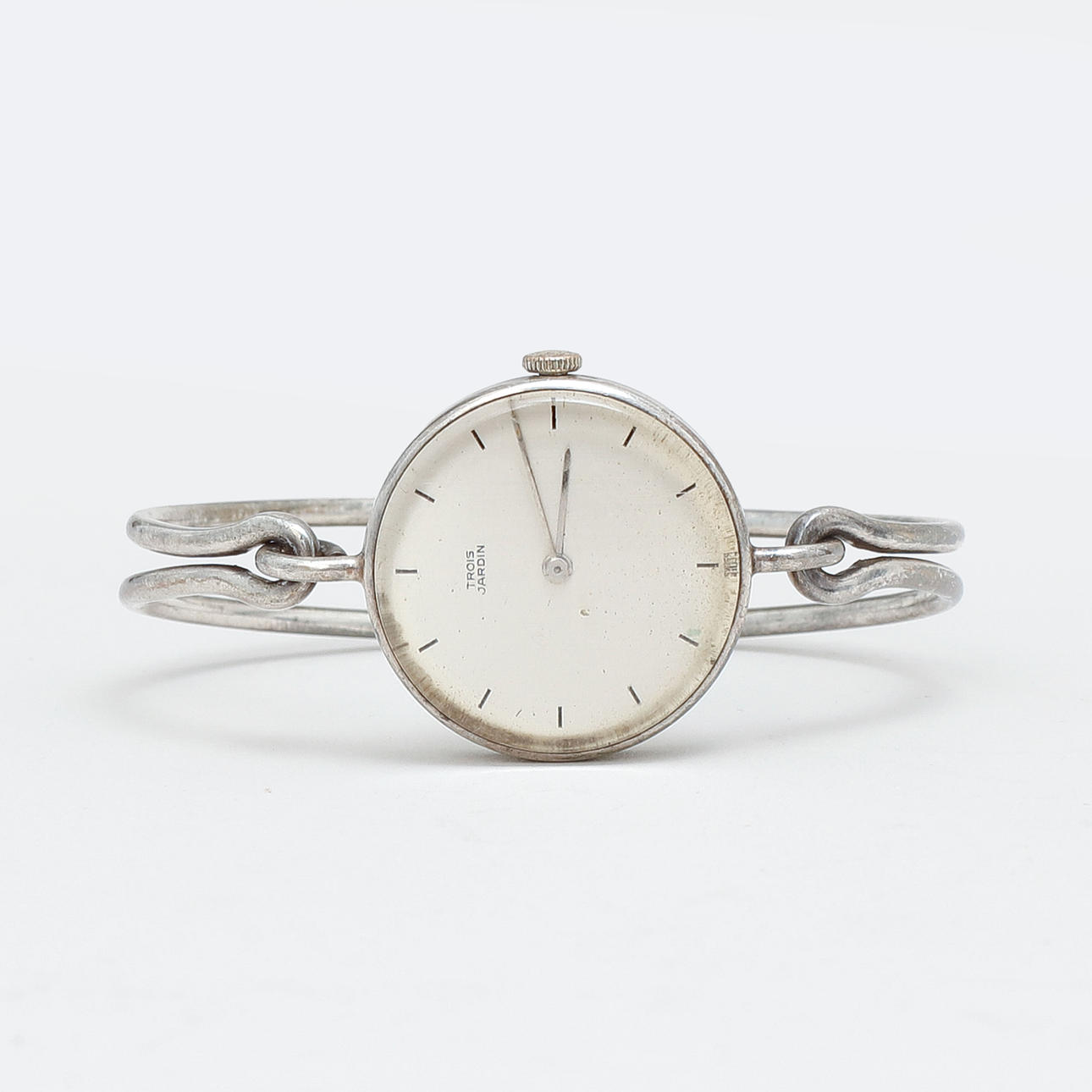 ARMBANDSUR, Trois Jardin, silver, manuell.