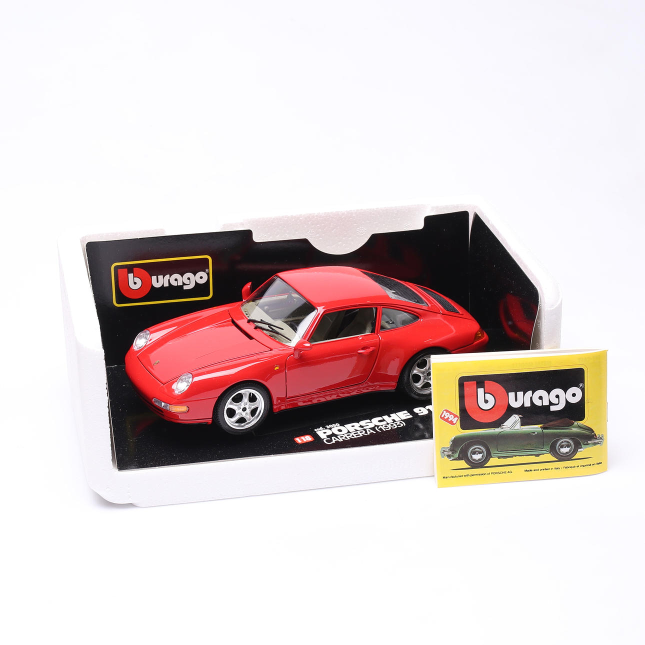 MODELLBIL, Burago, Porsche 911.