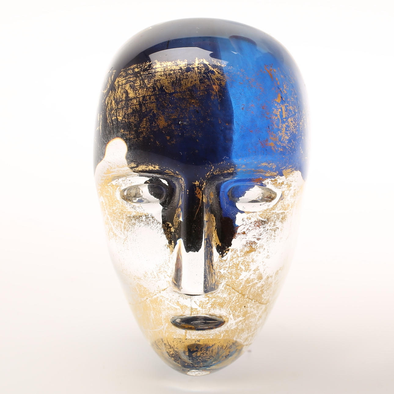 BERTIL VALLIEN. Konstglas, "Brains", Kosta Boda, signerad.