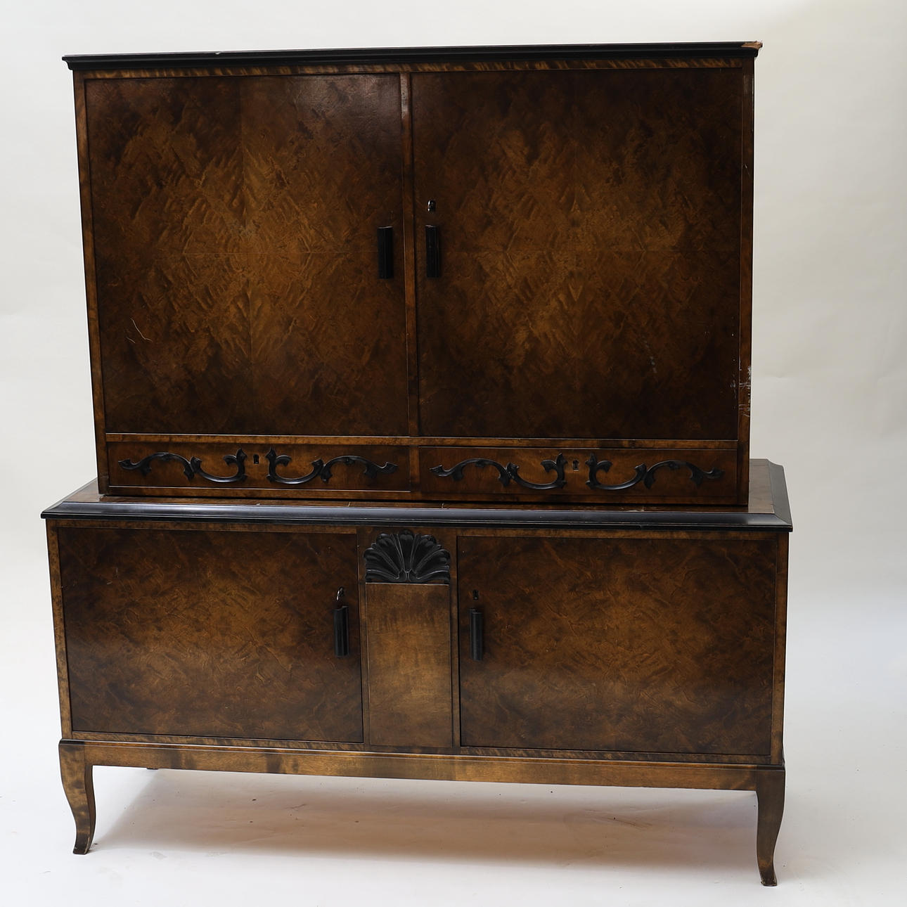 A 1930s Art Deco cabinet.