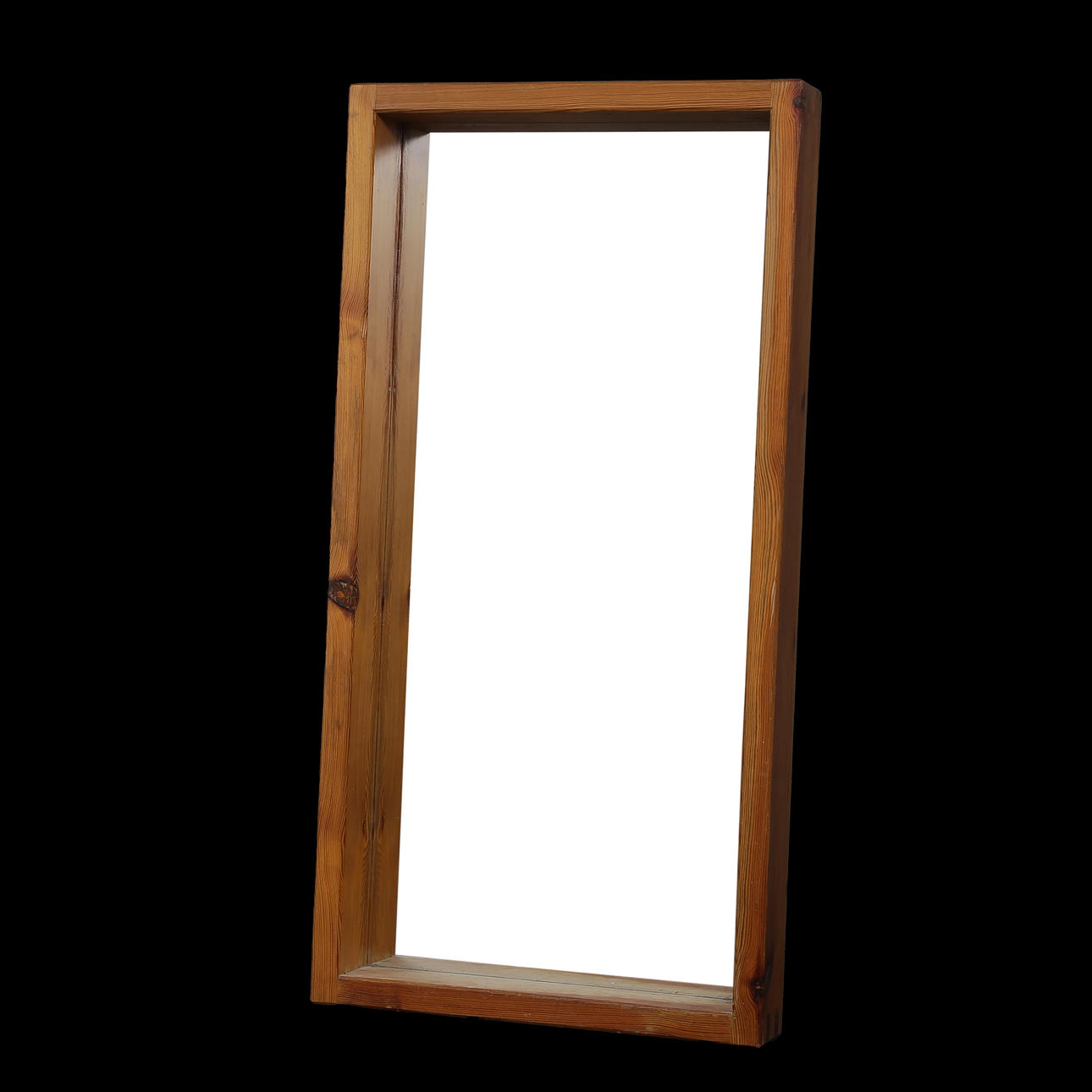 MIRROR, PINE, 1970S.