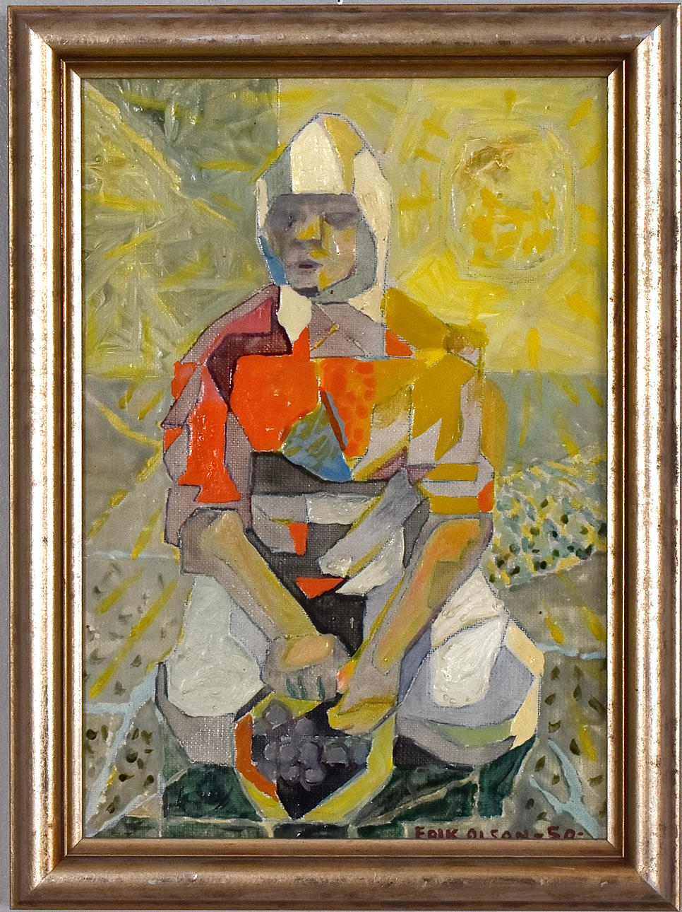 ERIK OLSON. Oil on canvas.