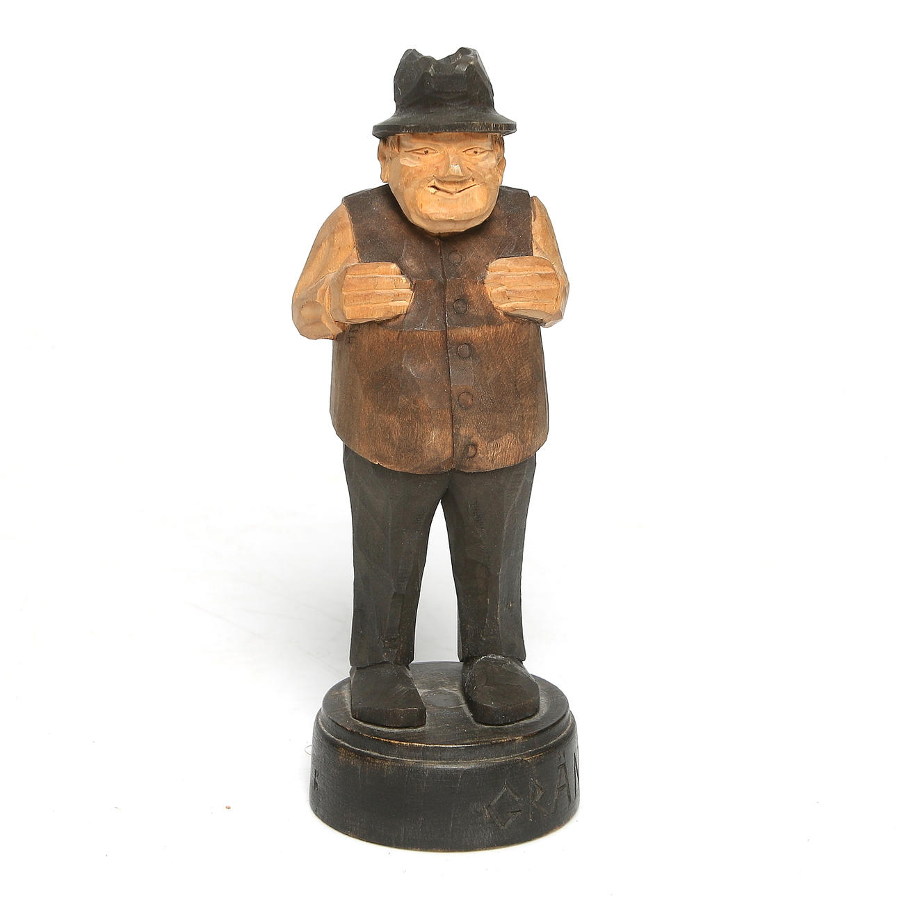 BERNHARD LJUNGGREN. "Gränsfejden 1941", skulptur, signerad och daterad 1947.