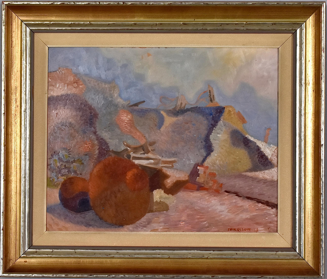 ERIK OLSON. Oil on canvas.