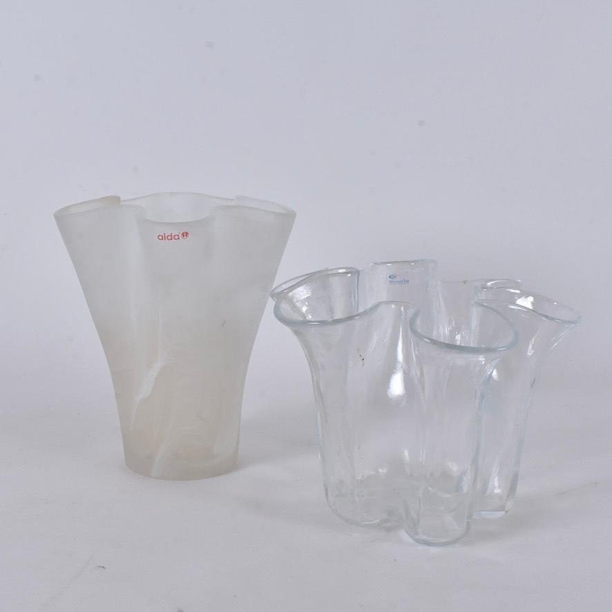 VASER, 2 st, glas, Muurla och Aida.