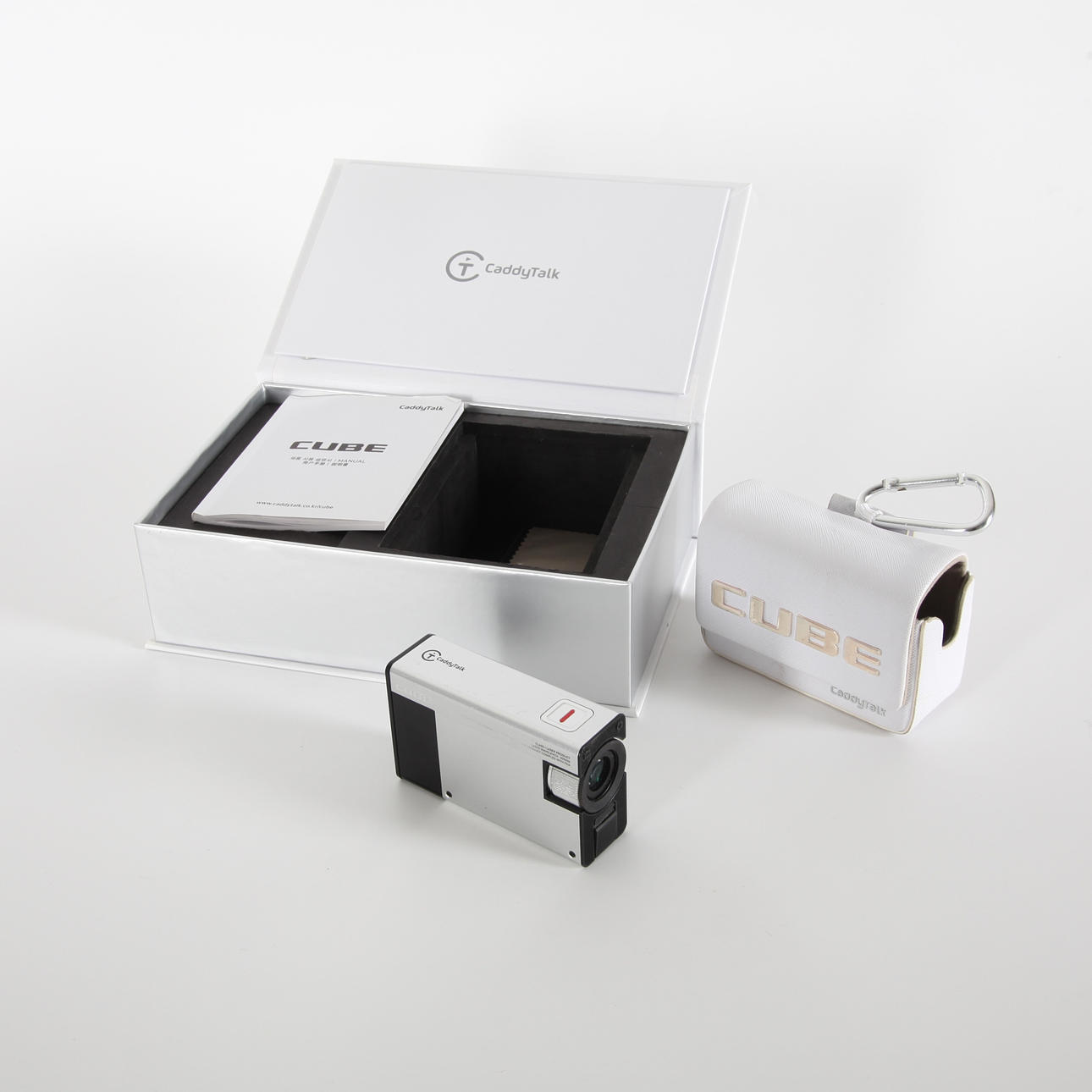 CUBE, Golf binoculars laser, Caddytalk.