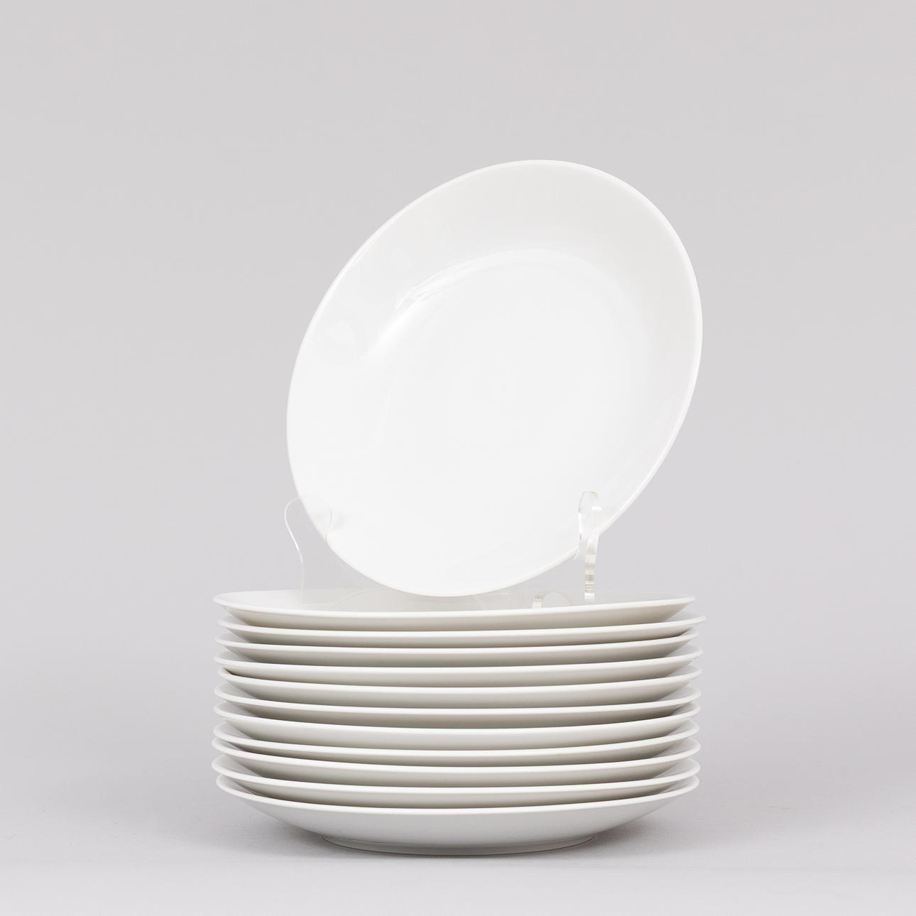 Assietter, 12 delar, porslin, Rörstrand.