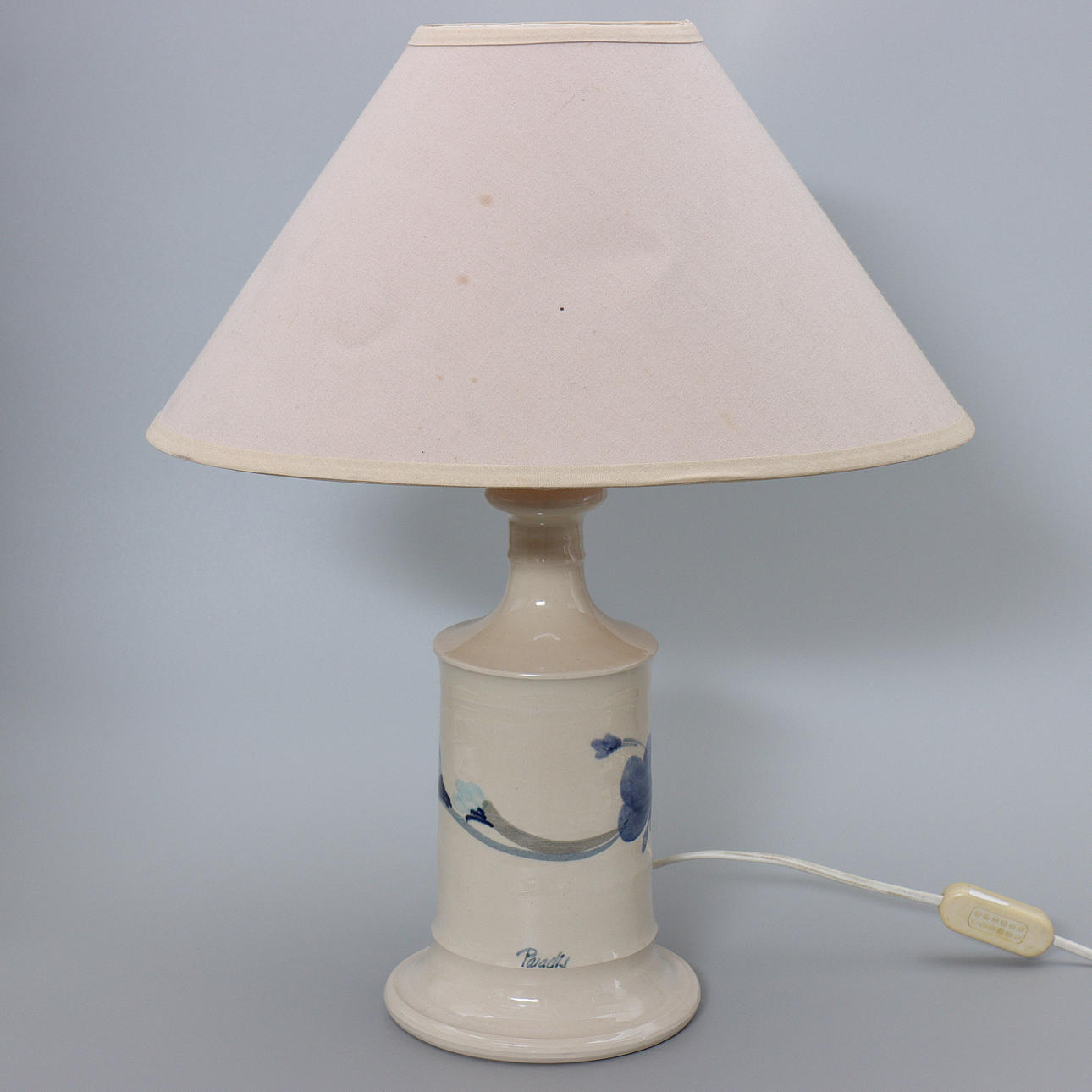 TABLE LAMP, PARADISE, SIGNED, ÖLAND.