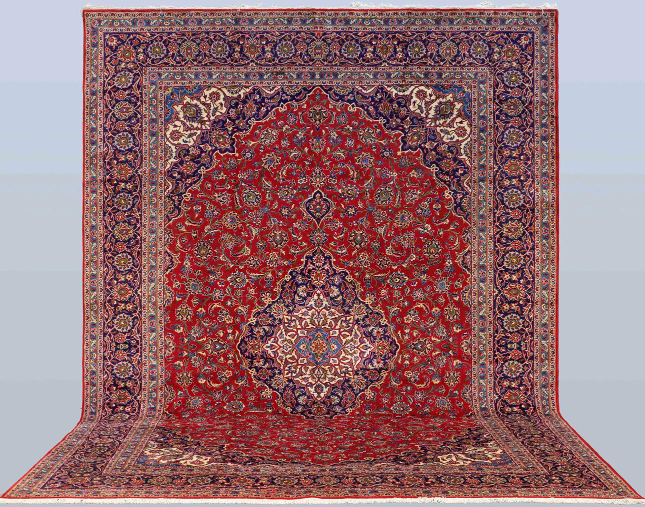 CARPET. Keshan, 485 x 345 cm.