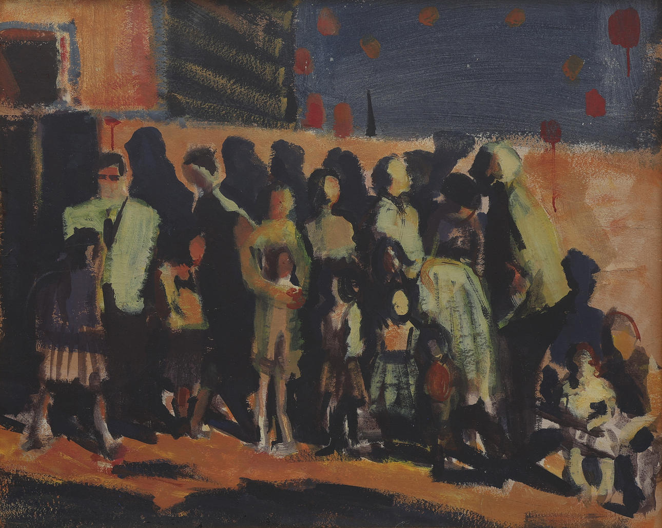 THOMAS LARSSON. COMPOSITION WITH FIGURES.