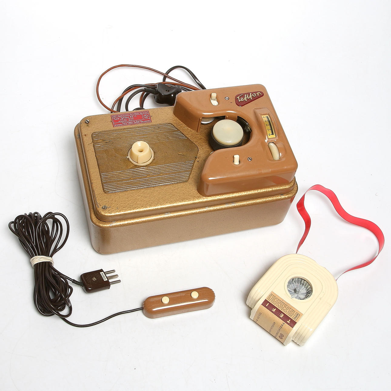 BANDSPELARE, Tefifon KC-1, 1960-telefon.