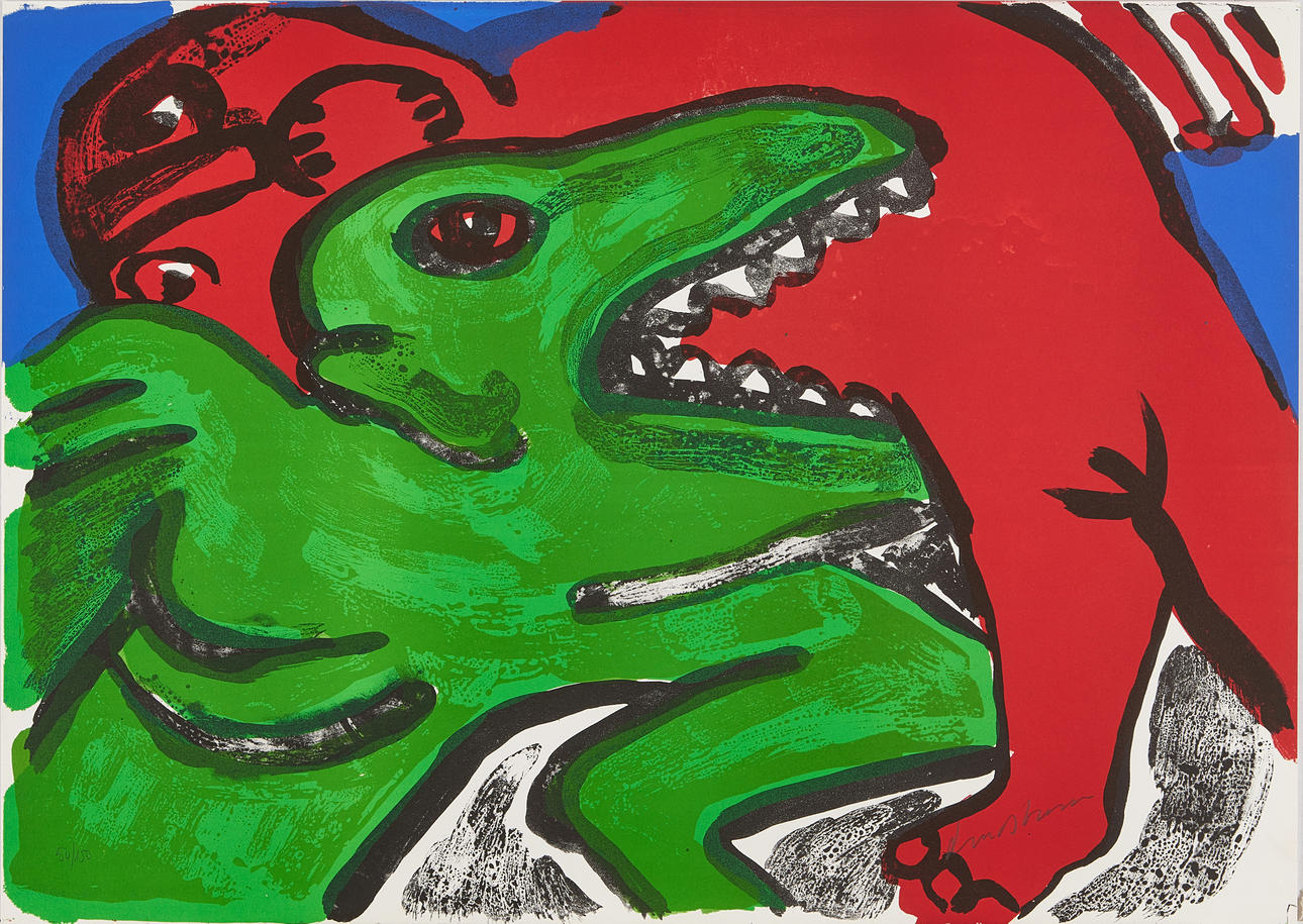 BENGT LINDSTRÖM. “Lindstrom”, folder with 6 forgitographs, signed, numbered 54/150.