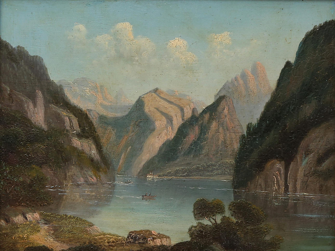 SPANISH SCHOOL, 20TH CENTURY. Landscape.