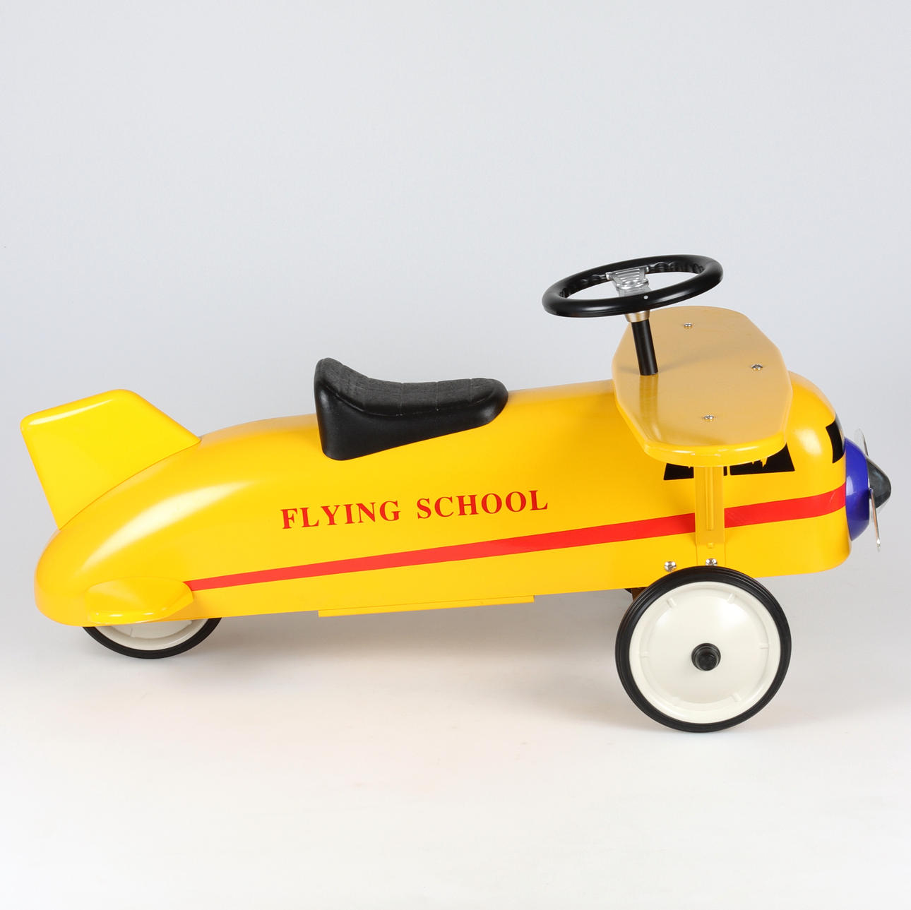 SPARKCYKEL, i form av flygplan, plåt, 