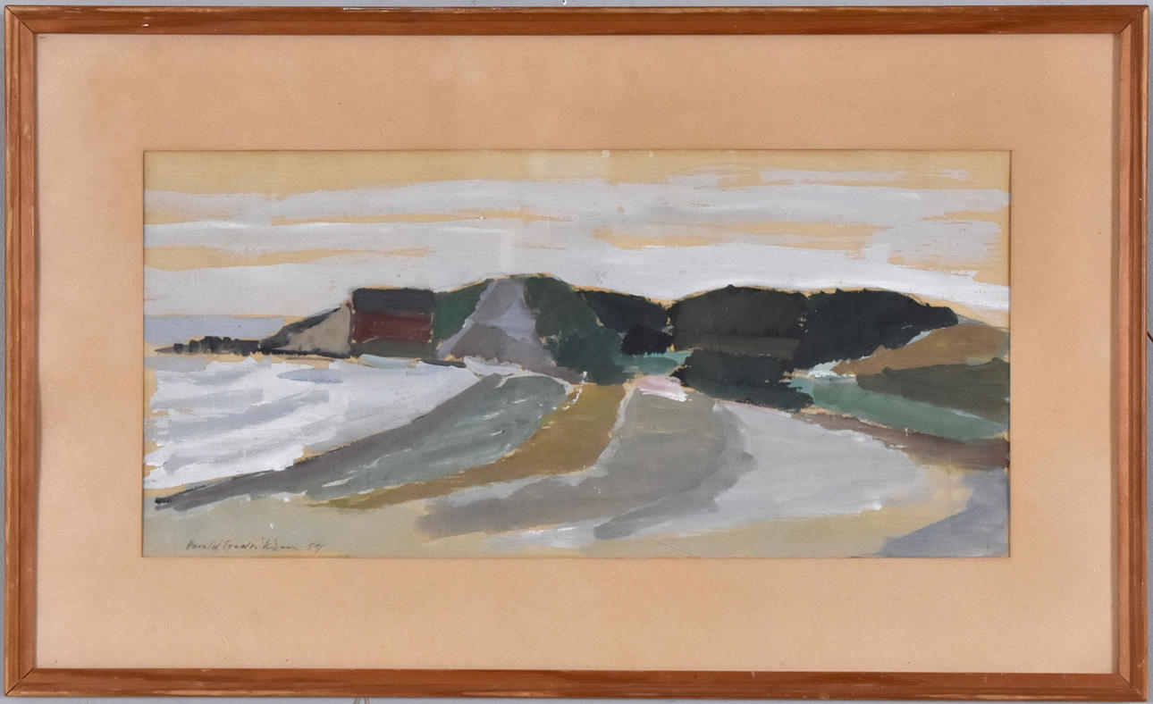 HARALD FREDRIKSSON. Gouache.