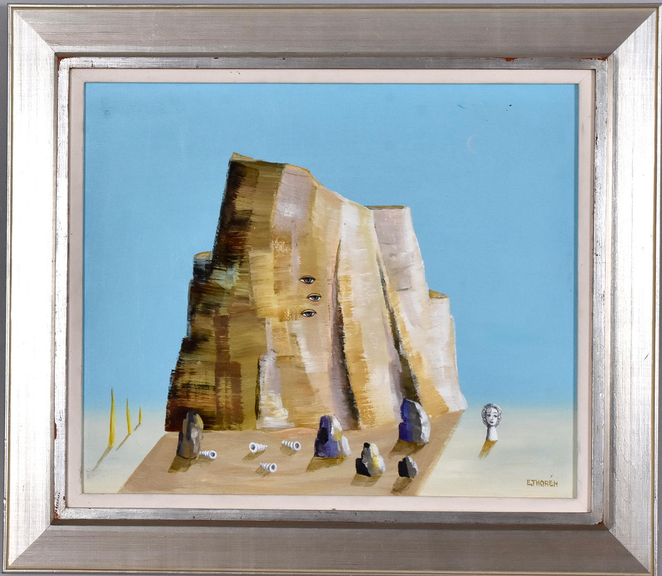 ESAIAS THORÉN. Oil on panel.