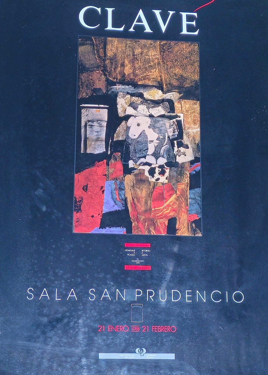 Original poster Antoni Clavé - San Prudencio Room.