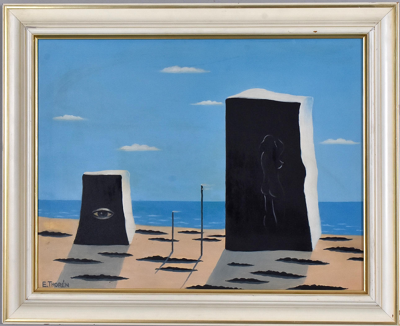 ESAIAS THORÉN. Oil on panel.