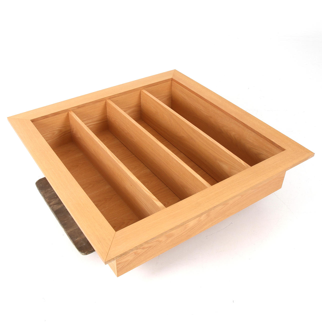 A 21st-century oak bookcase.