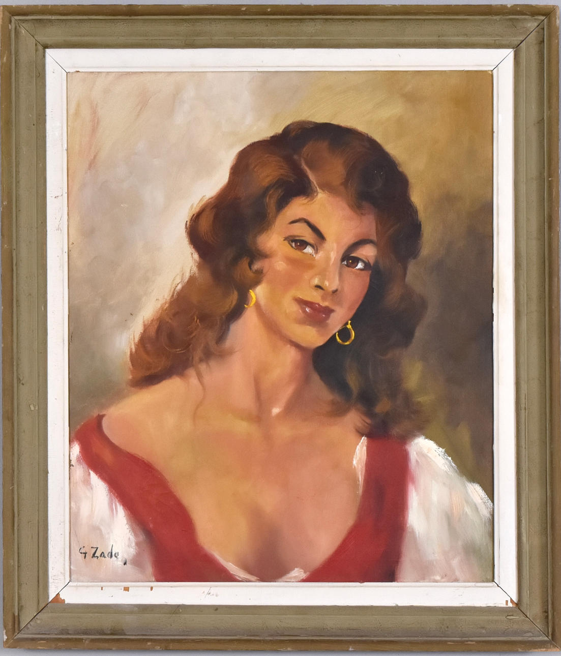 OIDENTIFIERAD KONSTNÄR. Oil on canvas.