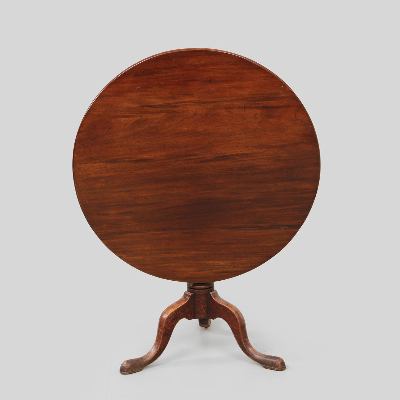 FOLDING TABLE, 19th century.