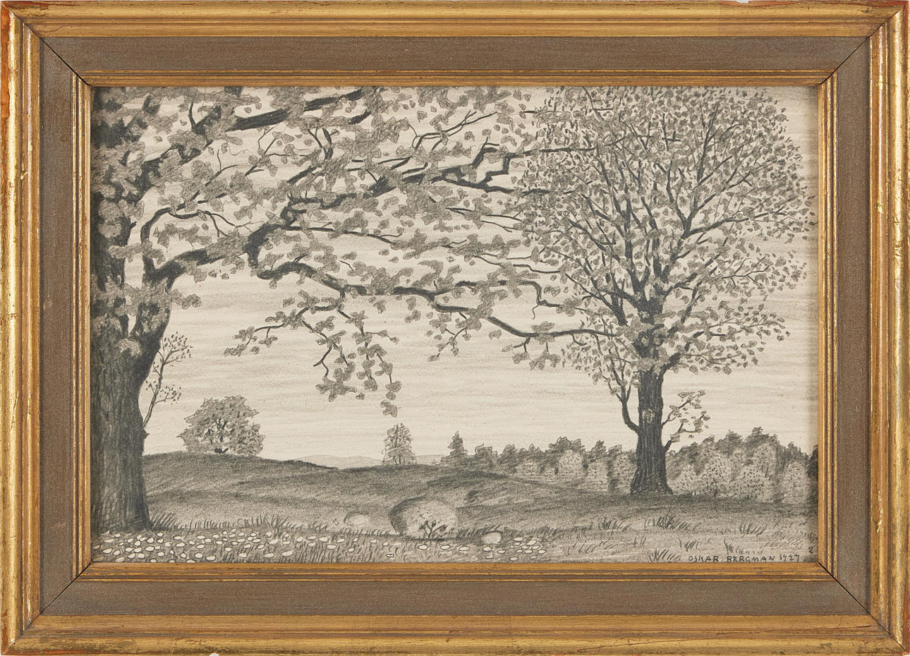 OSKAR BERGMAN. “Deciduous tree”.