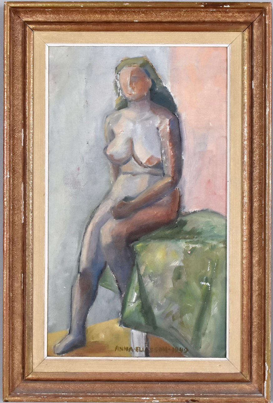 ANNA ELIASSON. Olja på duk.