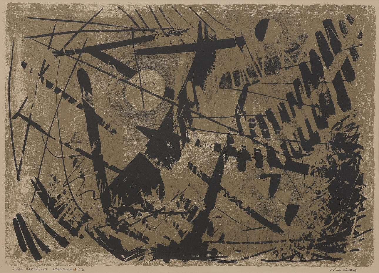 NILS WEDEL. “STORM WARNING”.