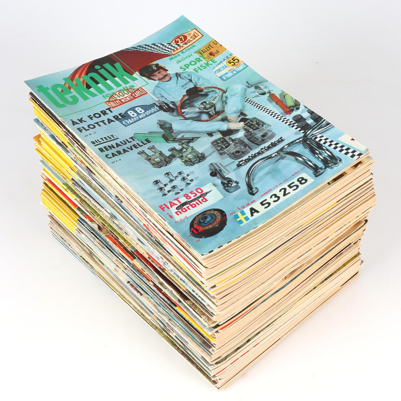 JOURNALS, approx. 89 pcs, Technology for all. 1960s.