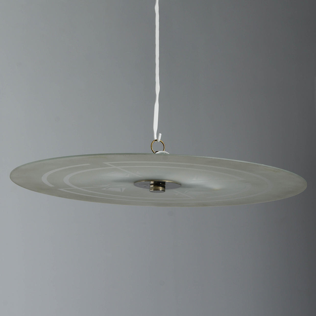 An art deco ceiling plafond, 1930s/1940s.