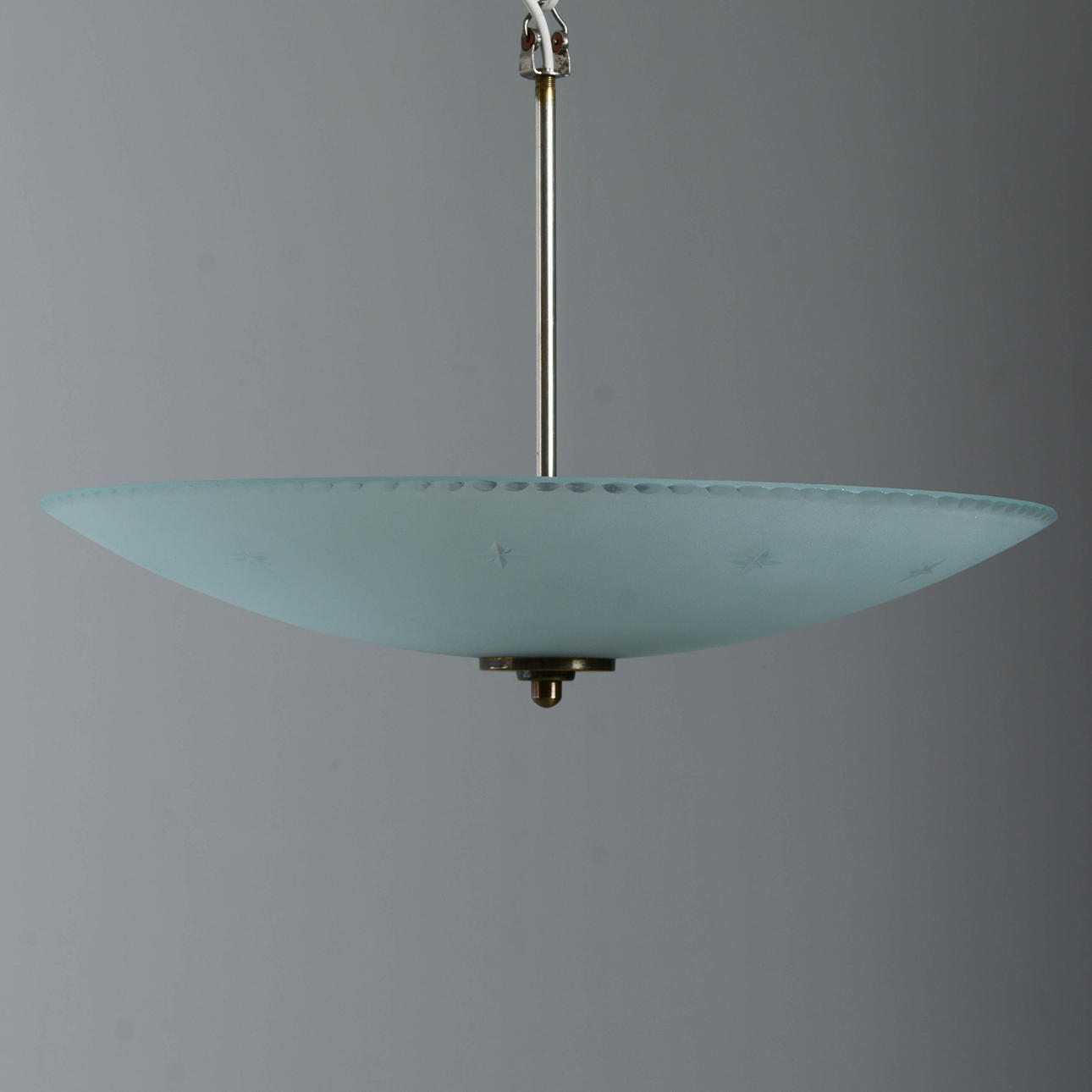 An art deco ceiling plafond, 1930s/1940s.